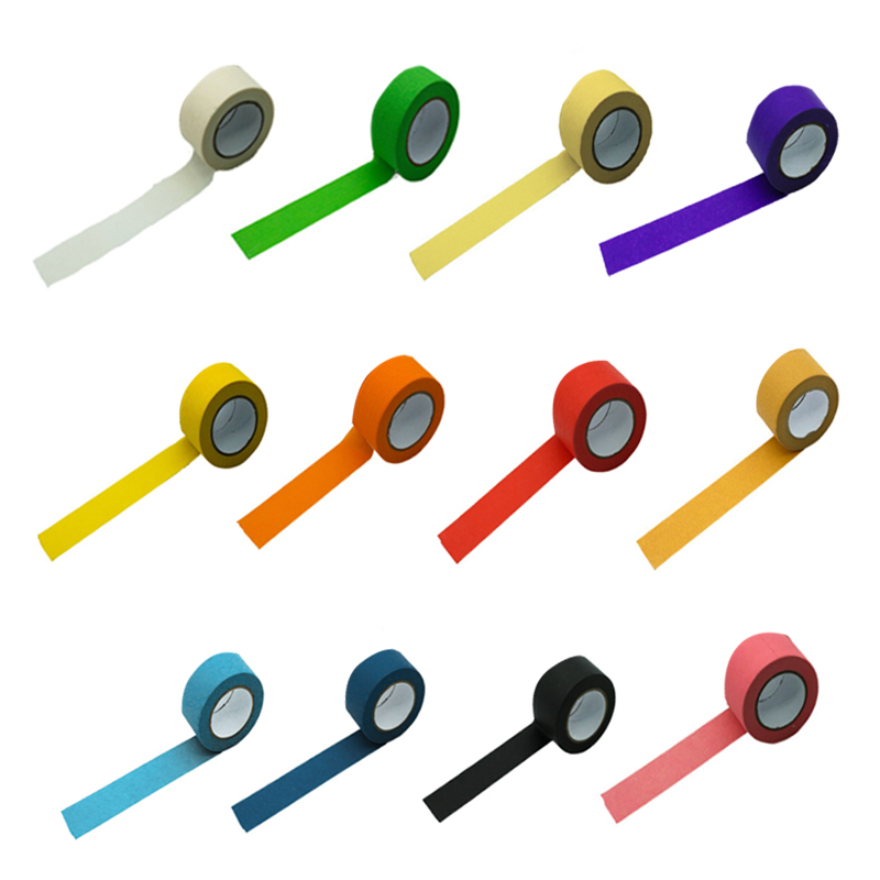 만들하비 컬러 종이 마스킹 테이프 2.5cm x 13m 12종 세트, 혼합색상, 1세트 11,900원