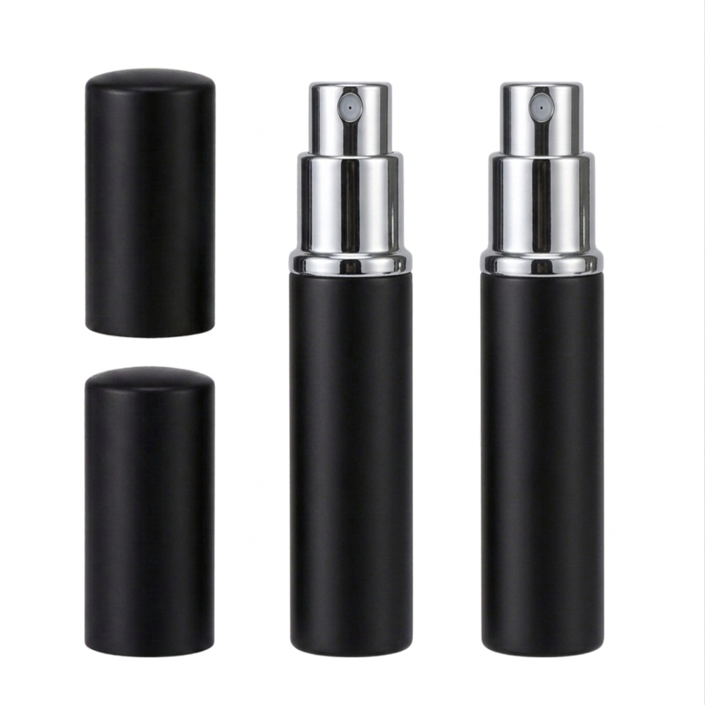 리노이 휴대용 경량 충전 펌핑식 향수공병 10ml, 2개, 블랙 10,600원