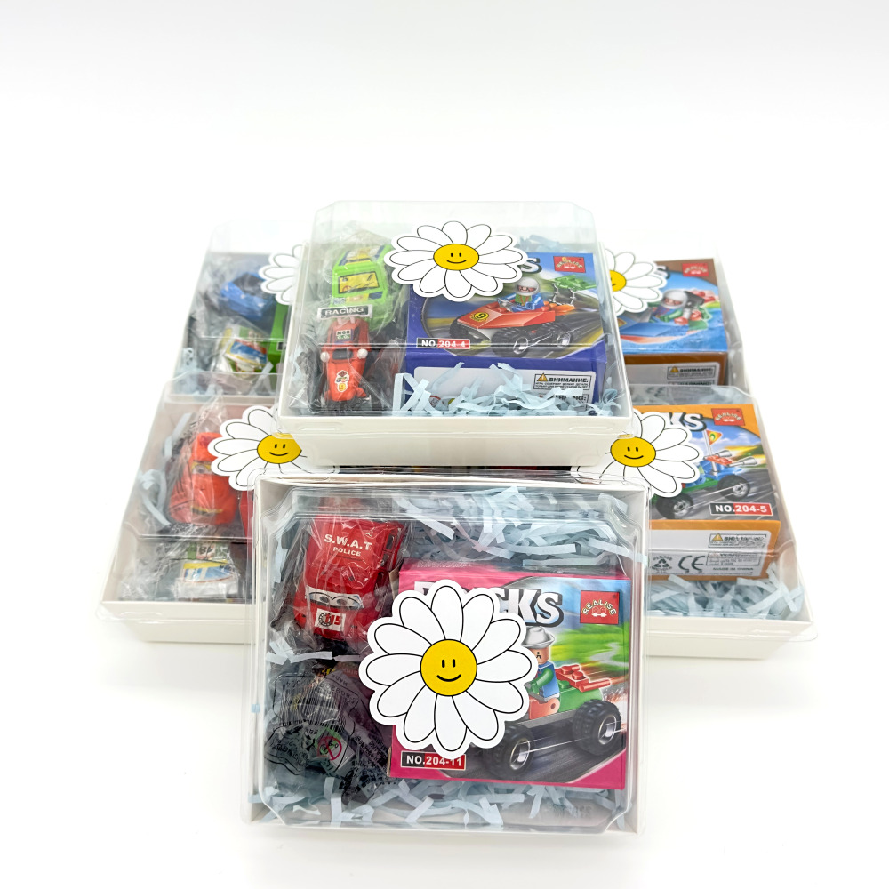 어린이집 유치원 블럭 미니카 생일선물 답례품, 6개, A타입 19,700원