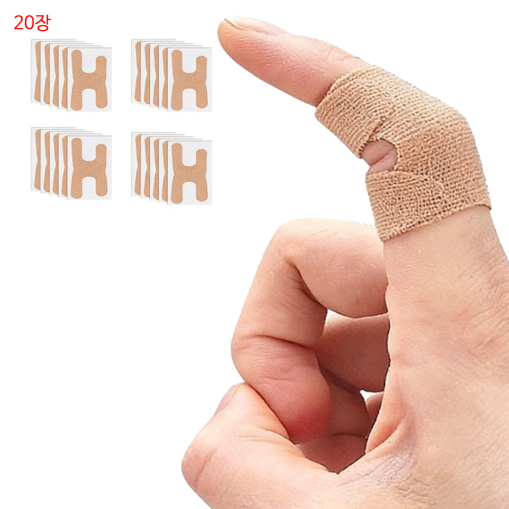 LXU 컷팅형 손가락 관절 보호대 스포츠 테이핑 20매세트 11,510원