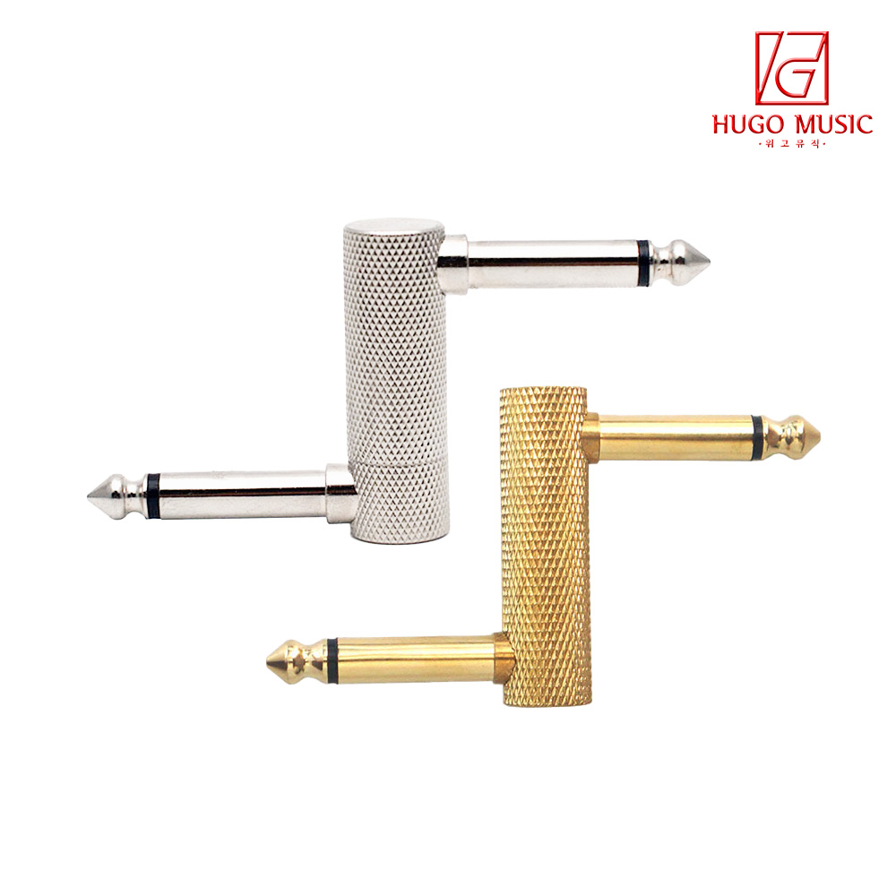 위고뮤직 사운드 이펙터 패치 젠더 페달전용 Z형 롱타입, 골드 6,000원