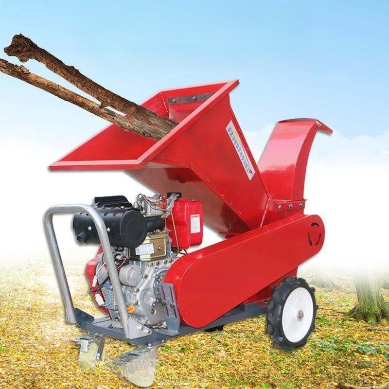 전동 잔가지파쇄기 디젤 나무 분쇄기 볏짚 나뭇가지 건초 절단기 농기계, 1개 607,200원