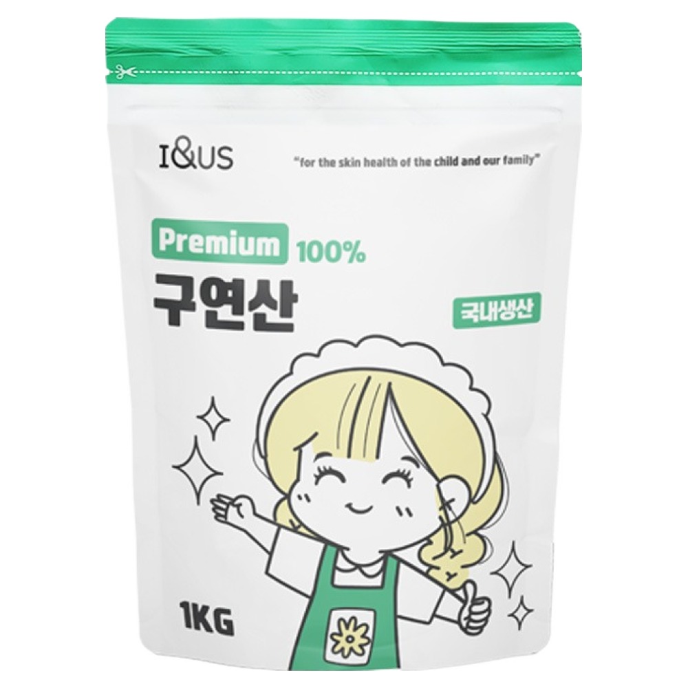 아이앤어스 프리미엄 구연산, 1개, 1kg 4,170원