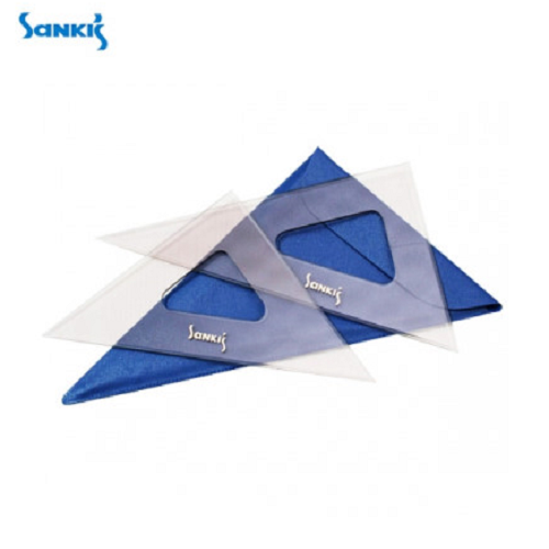 동아측기 제도용 산키스 삼각자 (직각 삼각 한세트) 3,500원