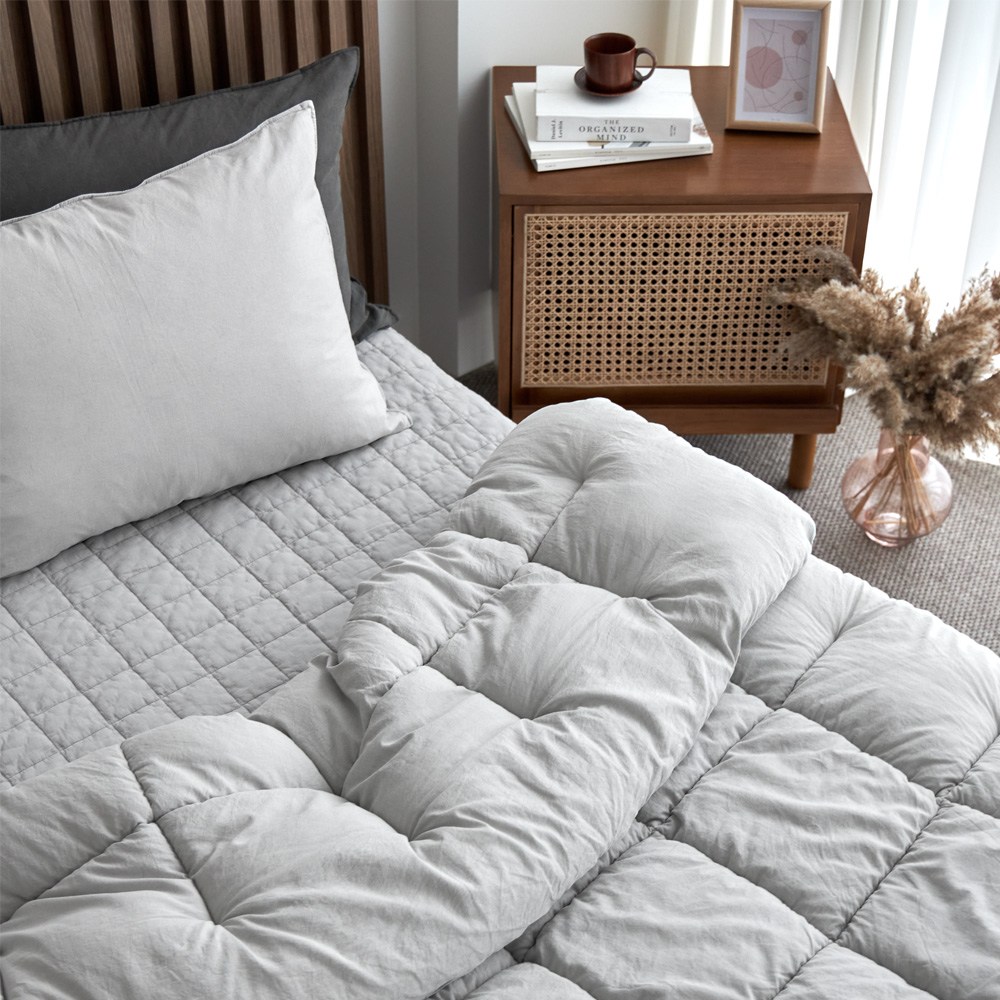 포근한 오가닉코튼 순면 60수 사계절 침구 마일드 차렵이불 72,800원