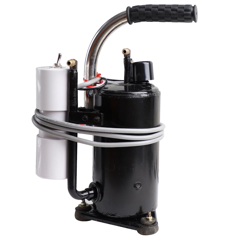 장성공조 에어컨 진공펌프 진공모터 진공발생기 에어콘 콤프 LG모터 1마력 국산, 1개 160,000원