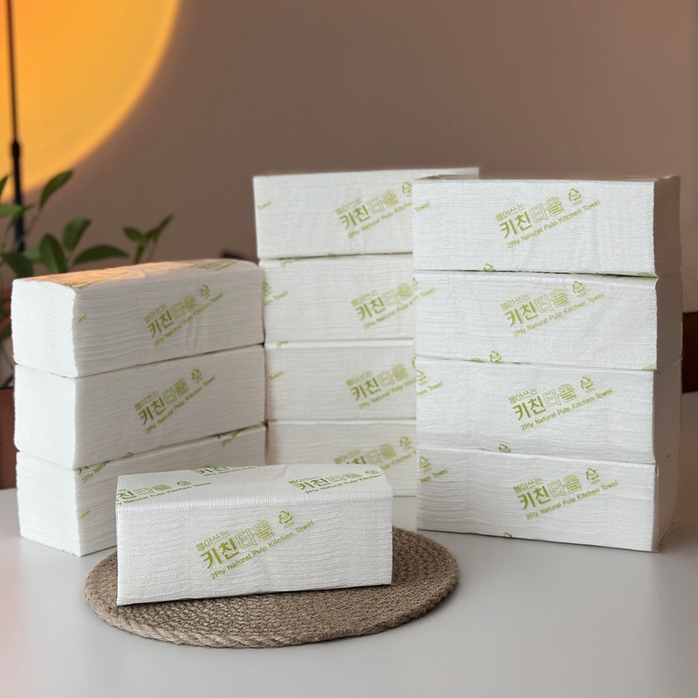 티슈갤러리 천연펄프 뽑아쓰는 키친타올, 1박스, 3000매 36,760원