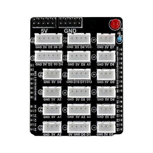 [우노 확장 프로토 쉴드 Grove Type] 아두이노, 1개 5,500원