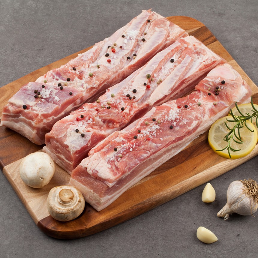 힐링미트 통삼겹살 2kg 비계적은 삼겹살 구이용 보쌈용 개별포장가능 절단가능, 1개 31,000원