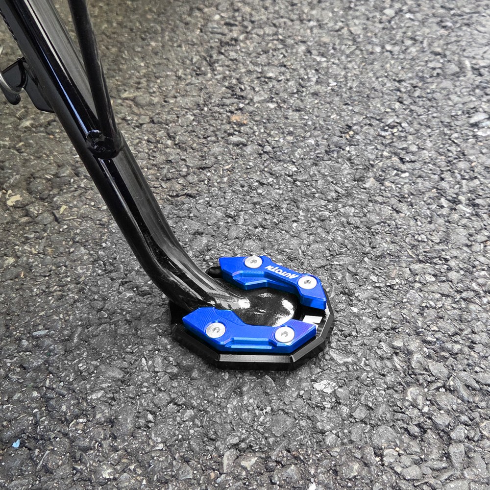 오토티엔 혼다 그롬125 21년-25년 스테이블 사이드스탠드클립 확장패드 발판 말발굽, 1개, 블루 19,000원