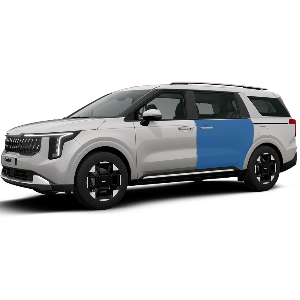 스킨엑스 카니발 KA4 페이스리프트 도어풀커버 운전석 2열 PPF 차량보호필름, 1개 90,000원