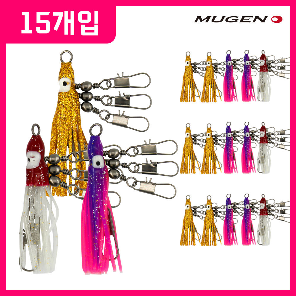 무한 꼴뚜기 타코도래 문어 채비, 3개, 5개입 14,390원