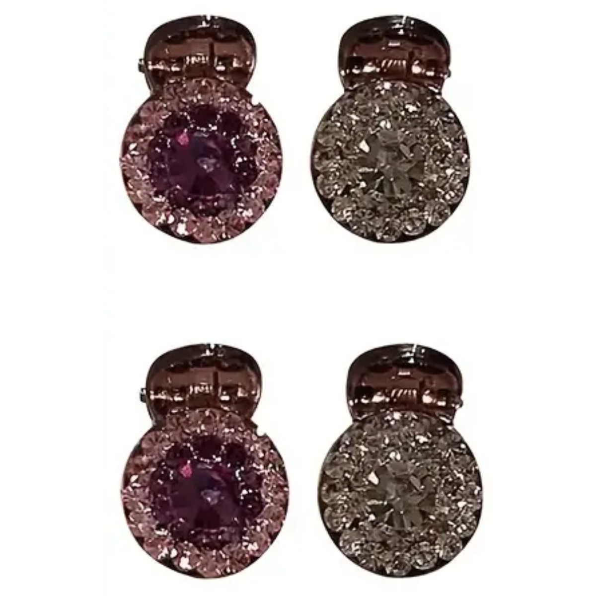 셀루앙드 반짝반짝 미니 헤어 클로집게핀 4p 세트 5,700원