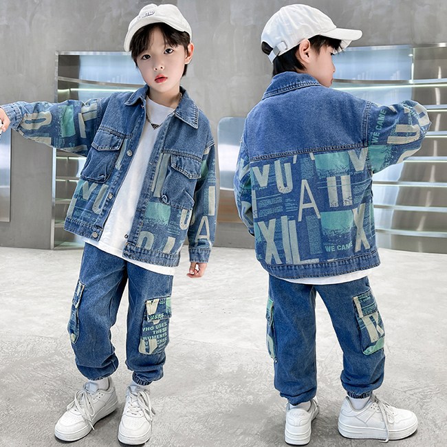 비비키드 주니어 의류 상하복 세트 주니어 남아 봄 가을 긴팔티 긴바지 초등생 초중생 캐쥬얼 청세트 데님세트 추리닝 (23816) 38,800원