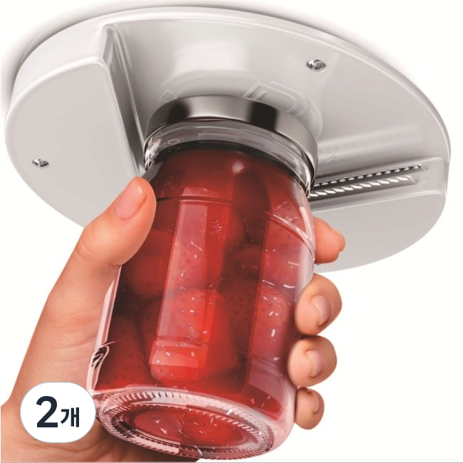 Dnc 만능 오프너 부착식 다용도 병따개 잼 소스통 뚜껑 따개 올인원오프너, 2개, 화이트 15,000원