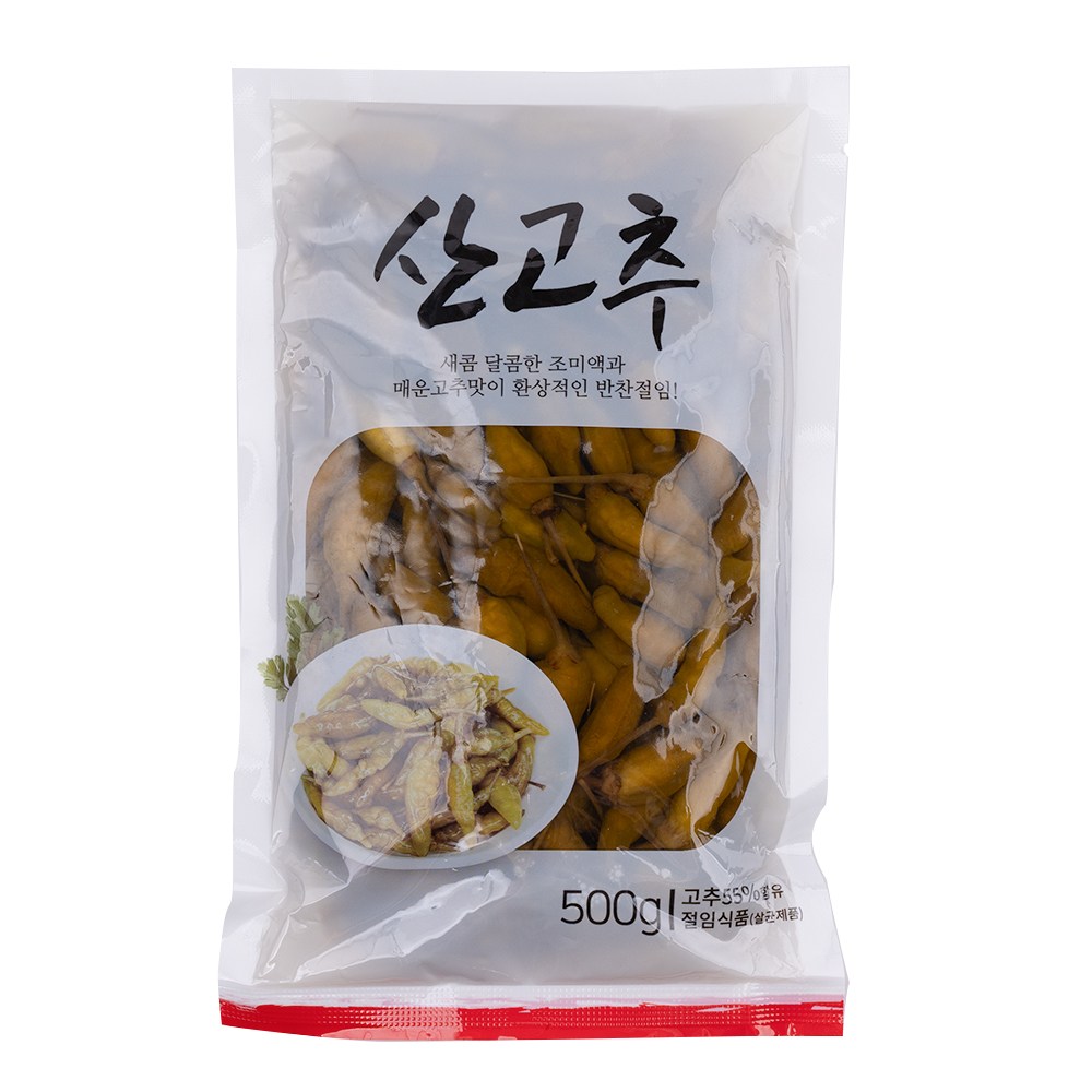 신슈 산고추 500g 코우 고추절임 산고추지, 500g, 1개 2,000원