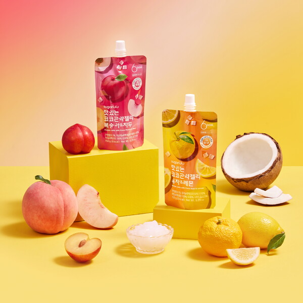 [인테이크] 슈가로로 새콤쫄깃 코코 곤약젤리 2종 10팩 15,500원