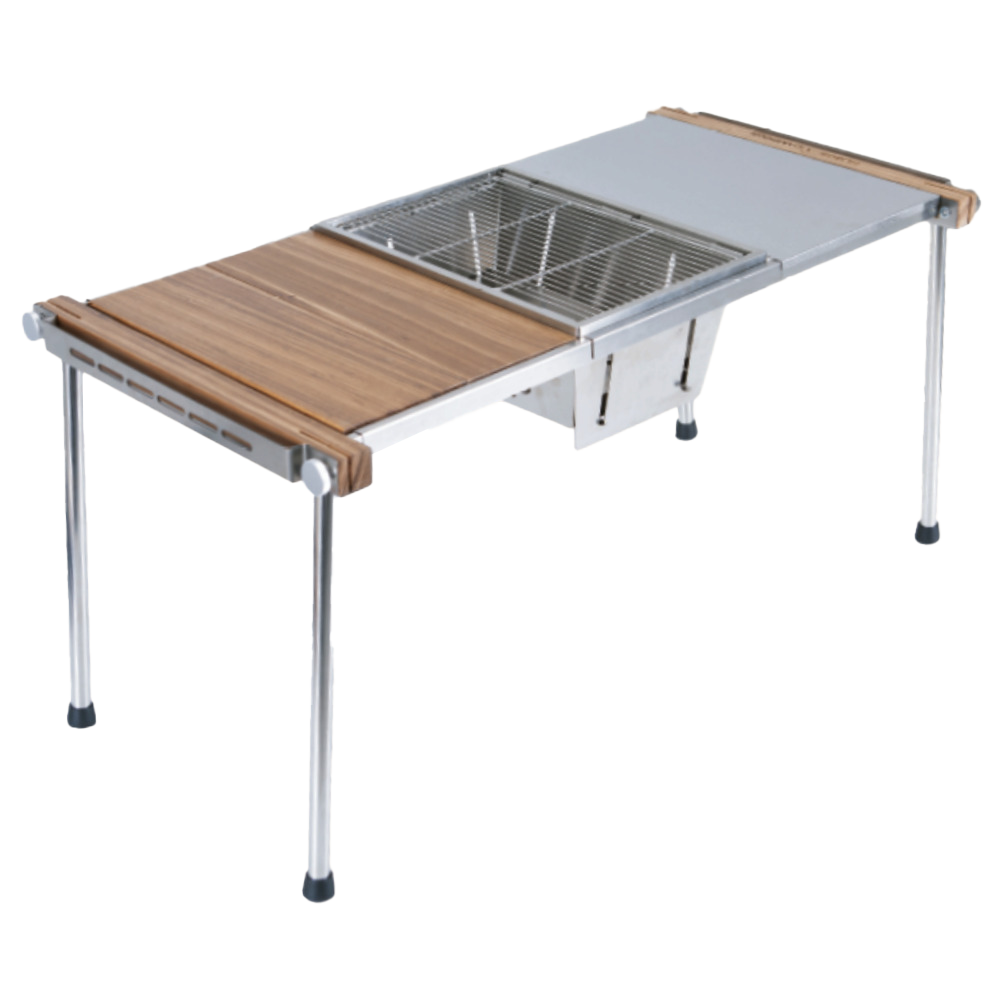 휴고스 듀얼 중형 원목테이블 캠핑용 야외용 감성 IGT 테이블 158,000원