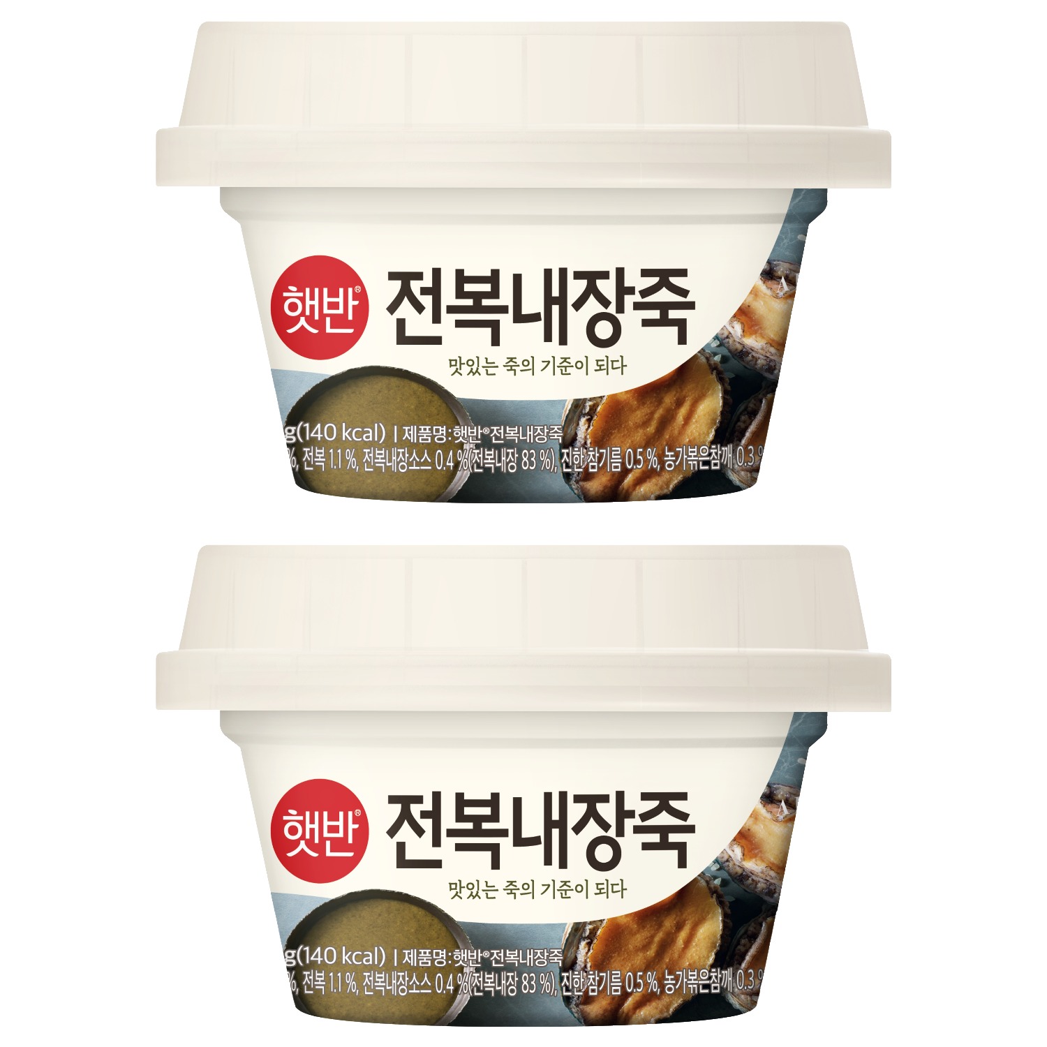 햇반 전복내장죽 5,580원