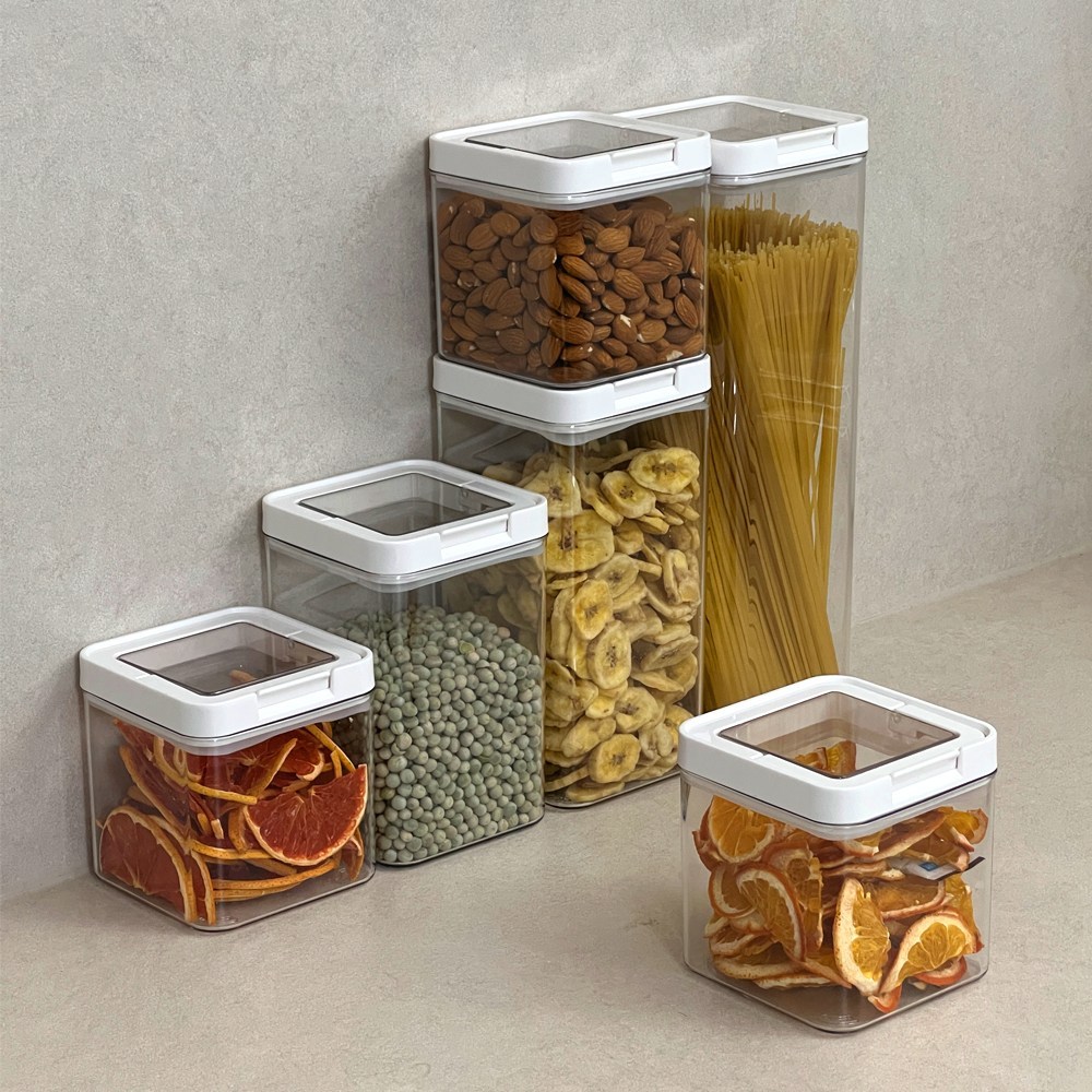 에브리윅 투명 플라스틱통 냉장고 정리 용기 냉동실 트레이 파스타면 보관통 bpafree 33,150원