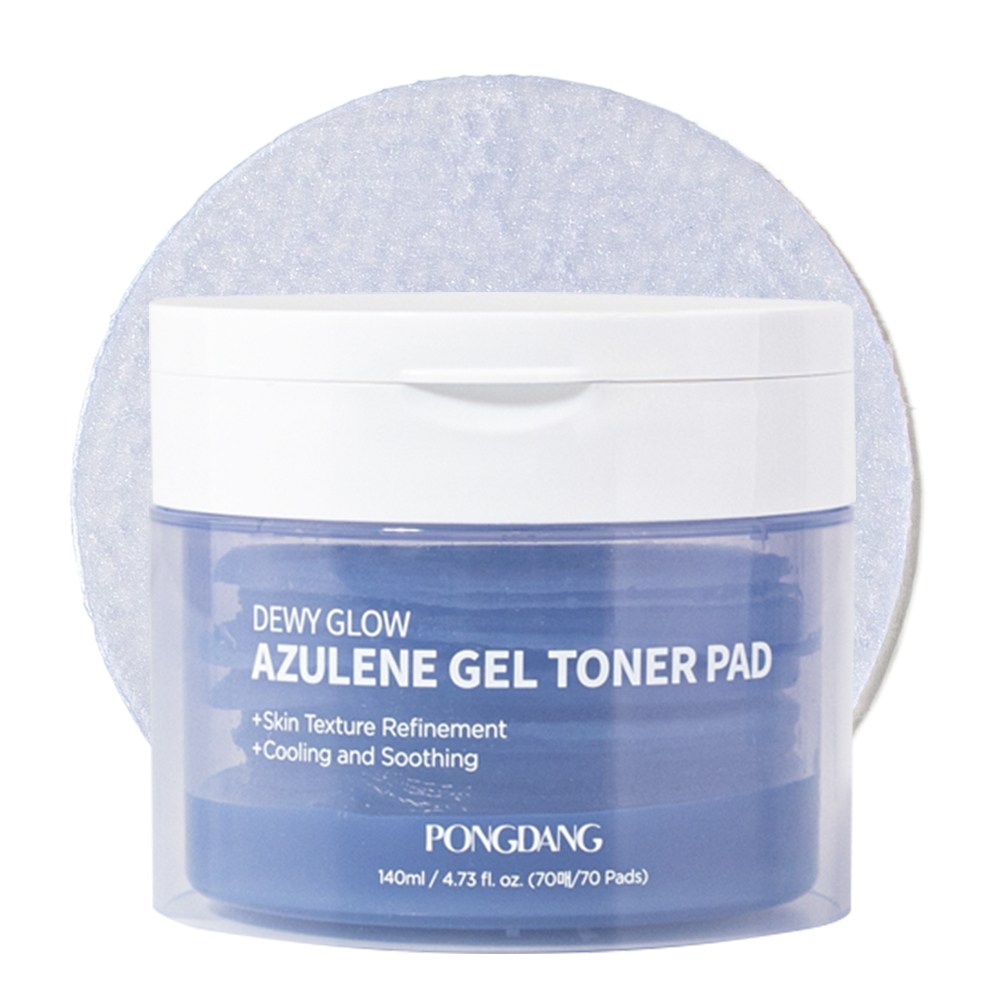 랩핑패드 퐁당 듀이 글로우 아줄렌 겔 토너 패드, 1개, 70매입 19,000원