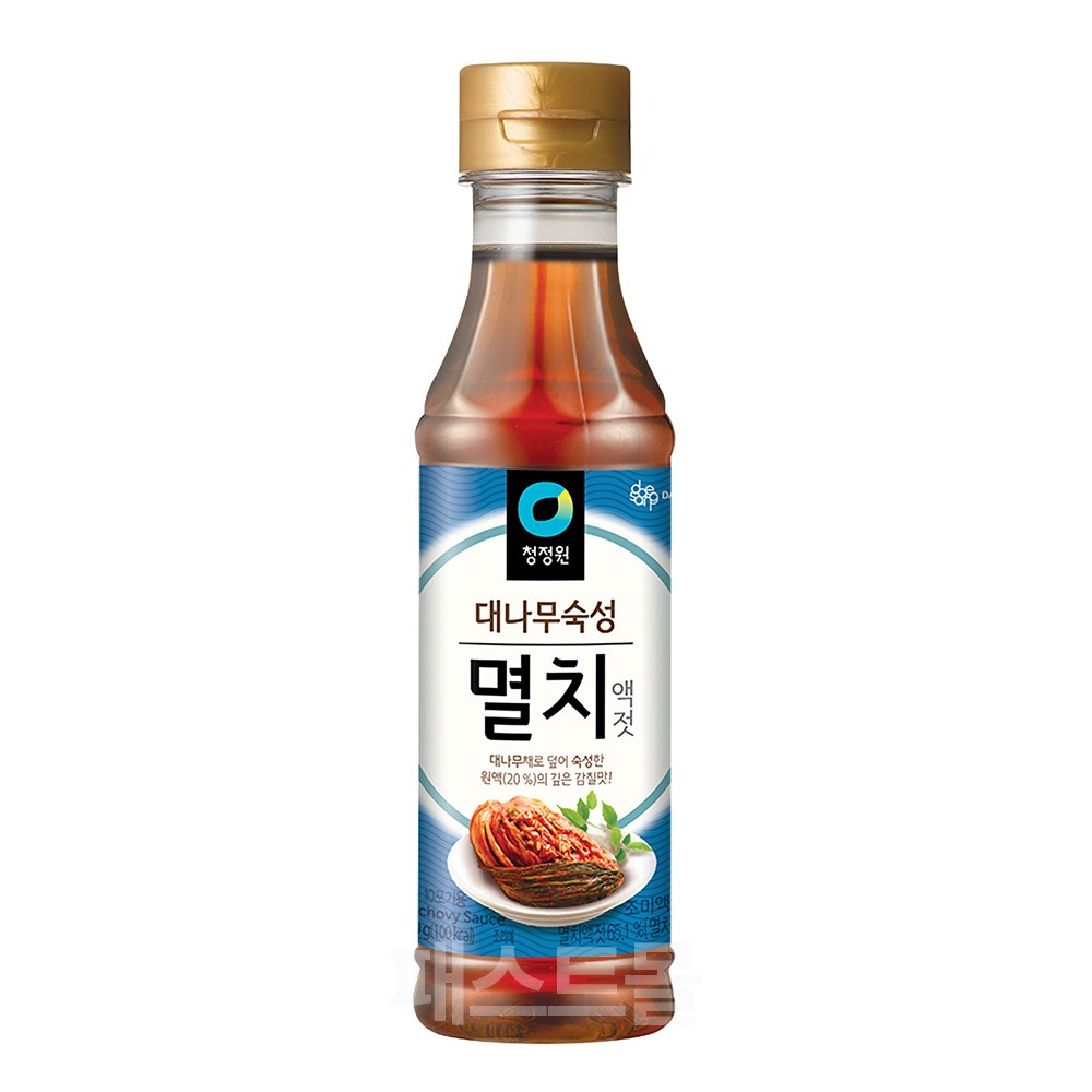 청정원 대나무숙성 멸치액젓, 현재가 4,990원