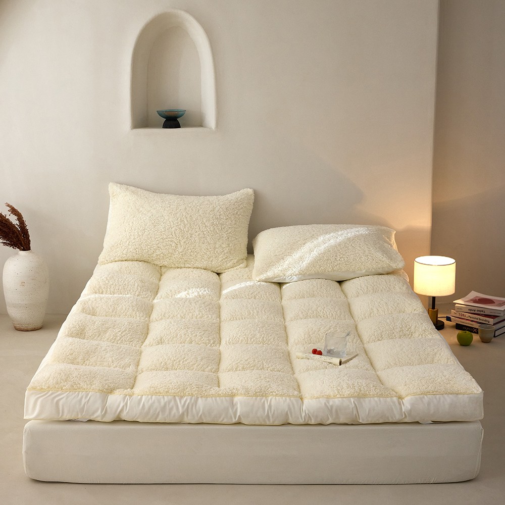 이지홀릭 통세탁 사계절 반반 침대 토퍼 매트리스, 크림화이트 35,800원