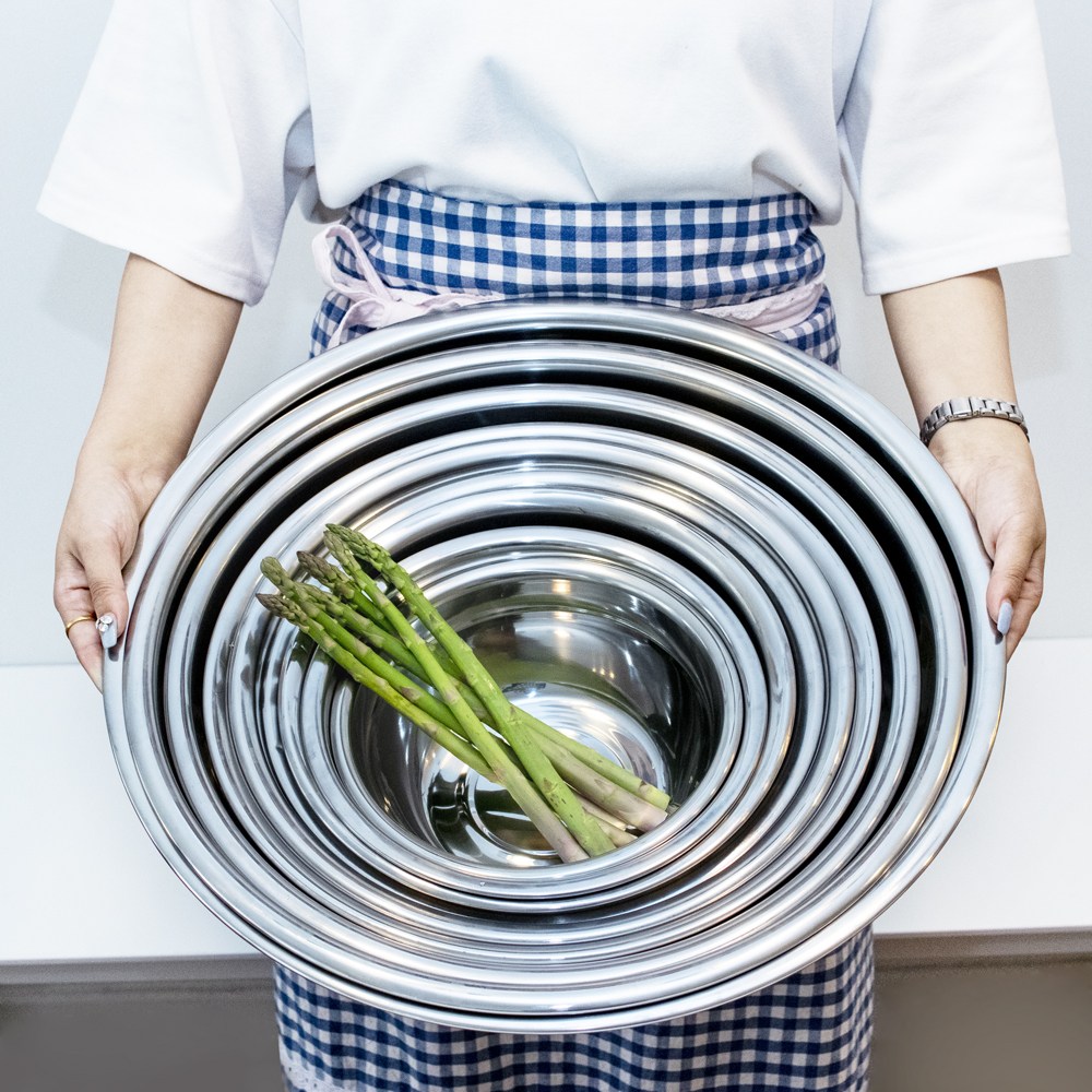 국산 스텐304 양푼 비빔밥 다라이 대야, 1개 14,500원