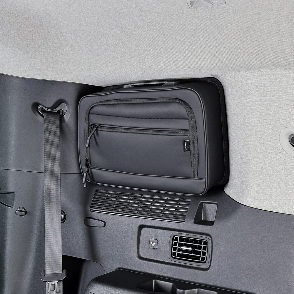 더블랙 호환 디올뉴 싼타페 MX5 윈도우백 차박 트렁크 3열 창문 수납함, 블랙BLACK 69,000원