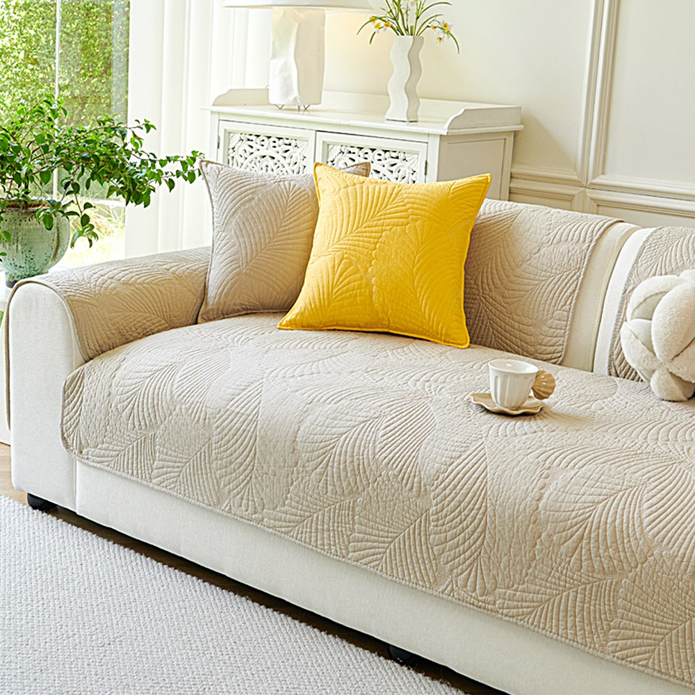 오라이프샵 북유럽 사계절 논슬립 패브릭 퀼트 쇼파패드 단품 34,800원