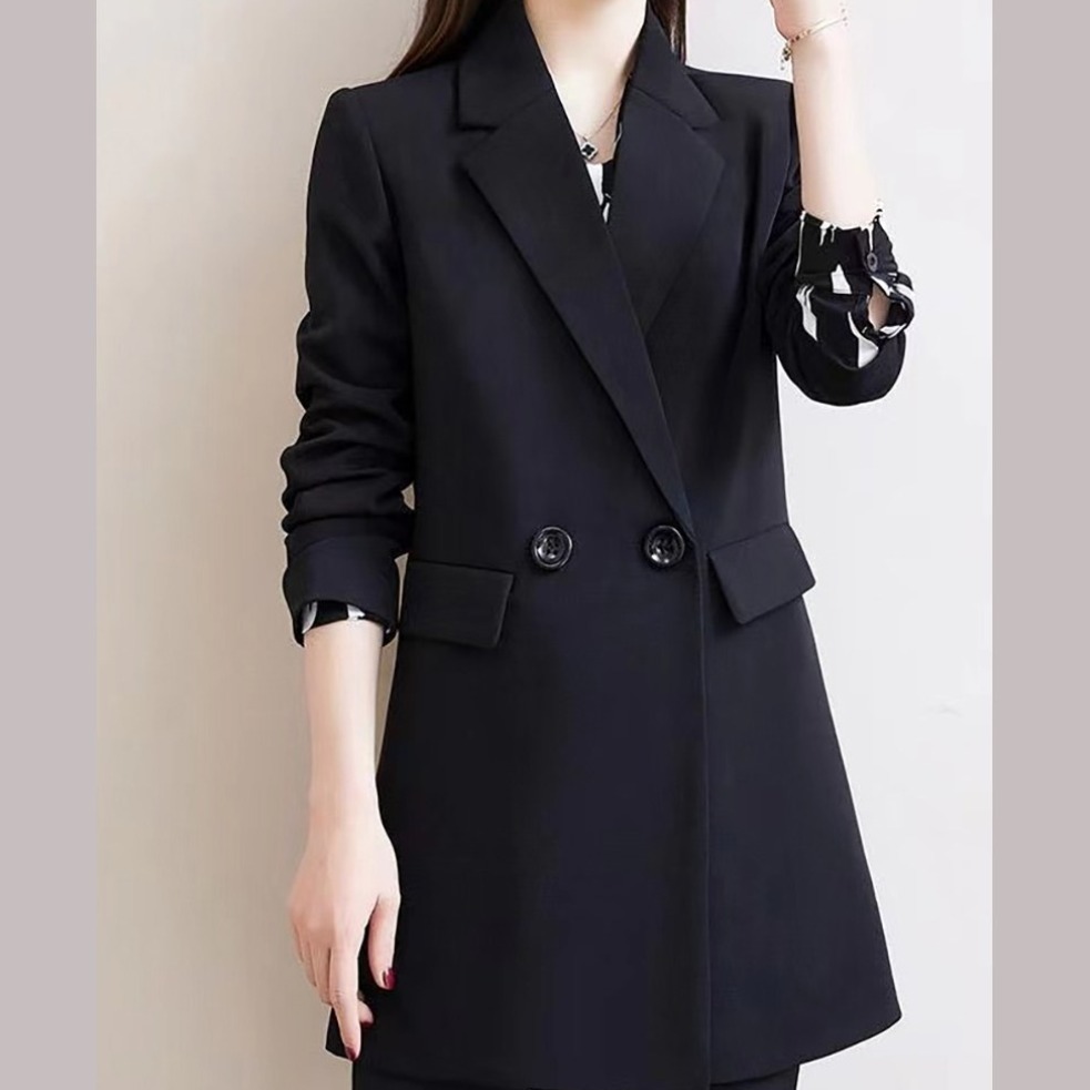 AOKADA 여성 정장 상의 트렌치 코트 롱 자켓 슬림핏 봄 가을 블레이져 아웃터 25,500원