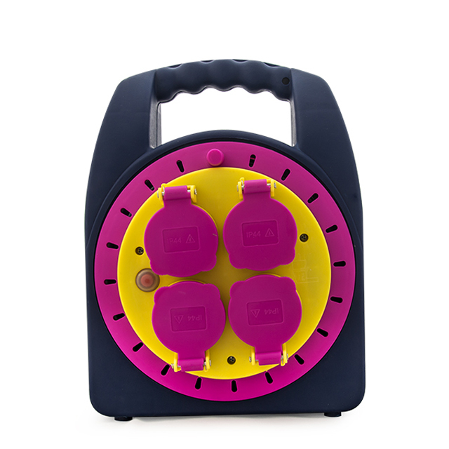 세이즈 X2M IP 4구 접지 코드릴 전기릴선 캠핑 전선릴 10M-1.5SQ-핫핑크, 1개 41,000원