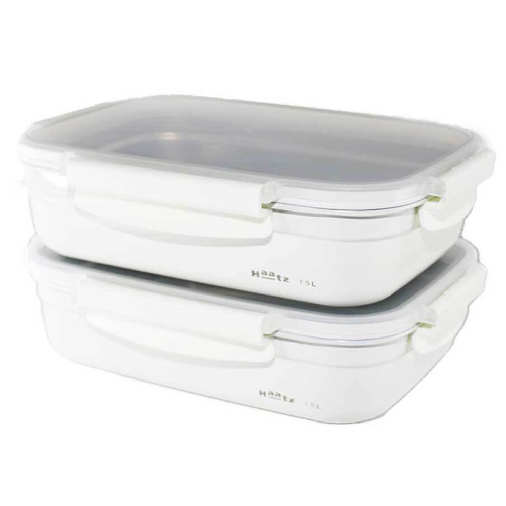 하츠 데코 스텐 밀폐용기 세트, 2개, 1.5L 26,530원