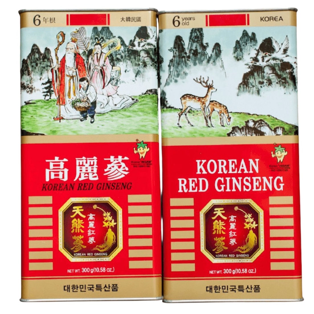 고려 홍삼 6년근 캔홍삼, 300g,1개, 대편 (11-20뿌리), 300g, 1개 75,000원