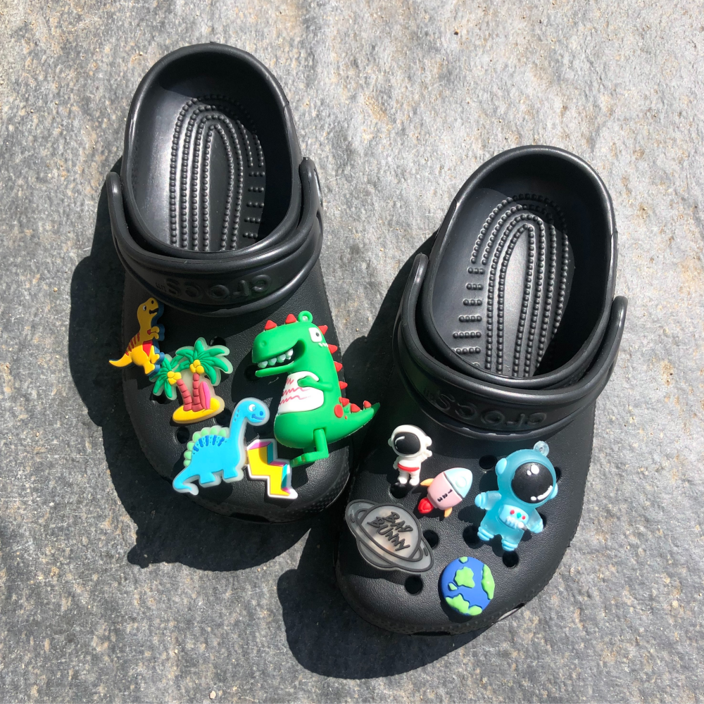 [빅사이즈/LED포함] 당일발송 동물 캐릭터 파츠 세트 4종 모음 실내화 꾸미기 신발 장식 악세사리 7,300원