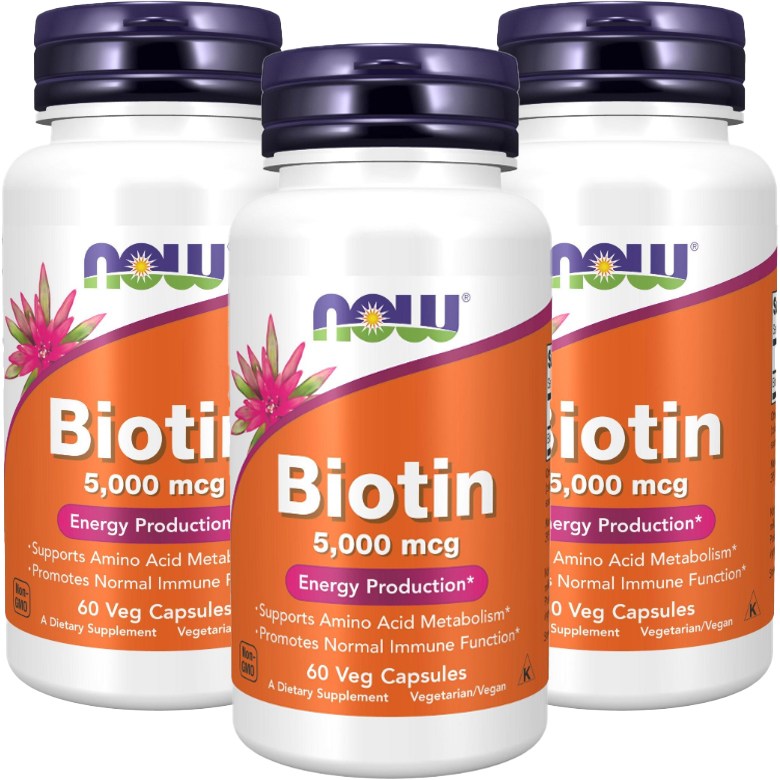 나우푸드 비오틴 5000mcg 베지 캡슐 26,400원
