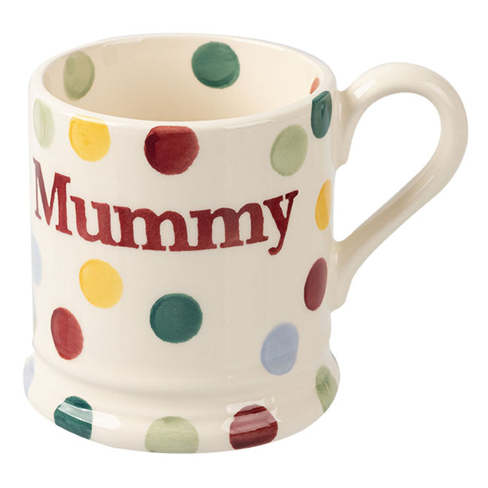 엠마브릿지워터 엠마브리짓워터 폴카닷 Mummy 머그컵 300ml 48,400원