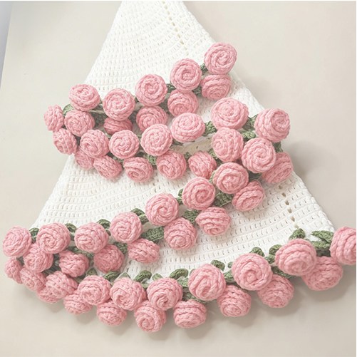 모미얀 장미 꽃다발 담요 DIY 키트*유투브 무료 영상 포함, 핑크장미 80(아이보리), 1세트 32,000원