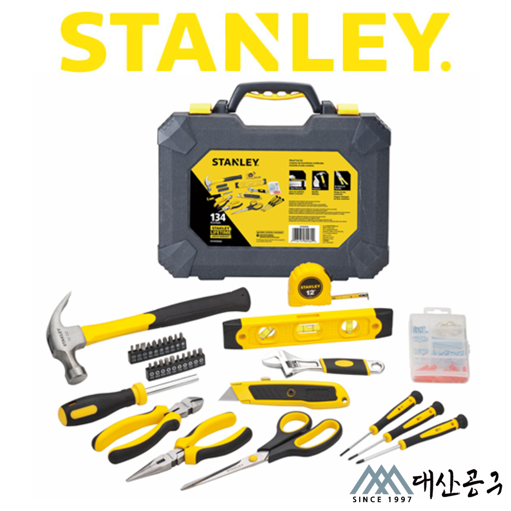 스탠리 All in One 수공구세트 134pcs 액세서리 가정용 선물 목공 DIY 집들이 40,950원