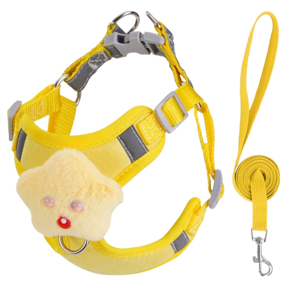 파스텔펫 반려동물 스타 하네스 + 리드줄 세트 7,350원