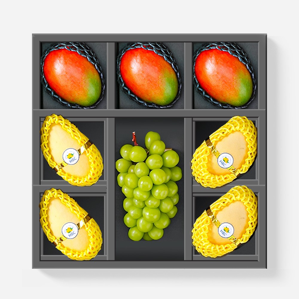 프리미엄 기프트 3호 혼합 선물세트 명절 과일 사과 배 샤인머스캣, 1세트 101,900원