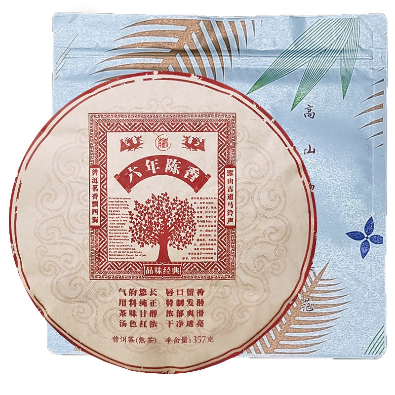 원초보이차 2011년 운남성 서쌍판납 명품 6년진향 보이차 357g 잎차 병차 숙차(14시 이전 당일발송. 선물포장은 선택), 357g, 1개, 1개입 69,790원