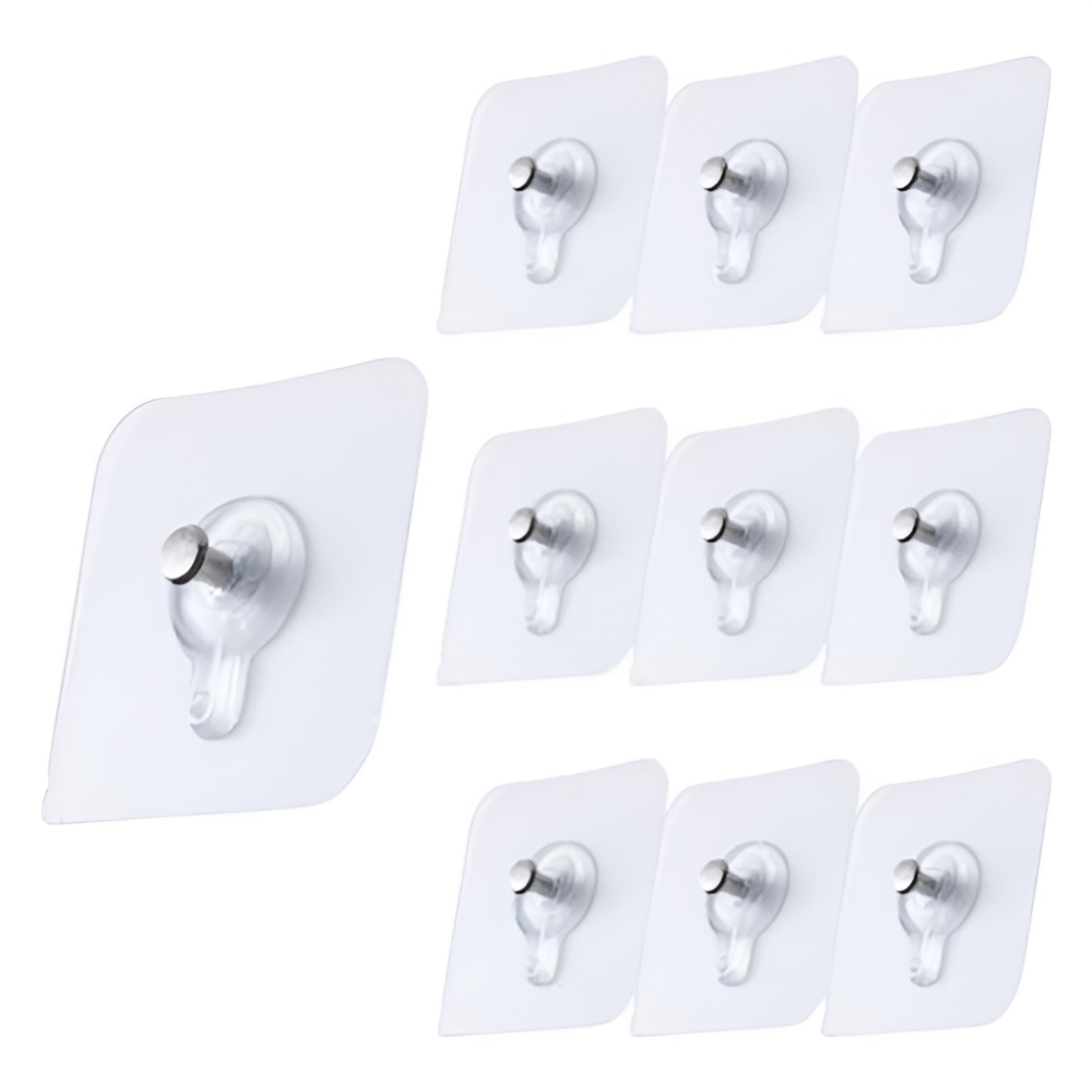 리빙홈디테일 홈 무타공 접착식 액자 시계 걸이 LHD-031 2,550원