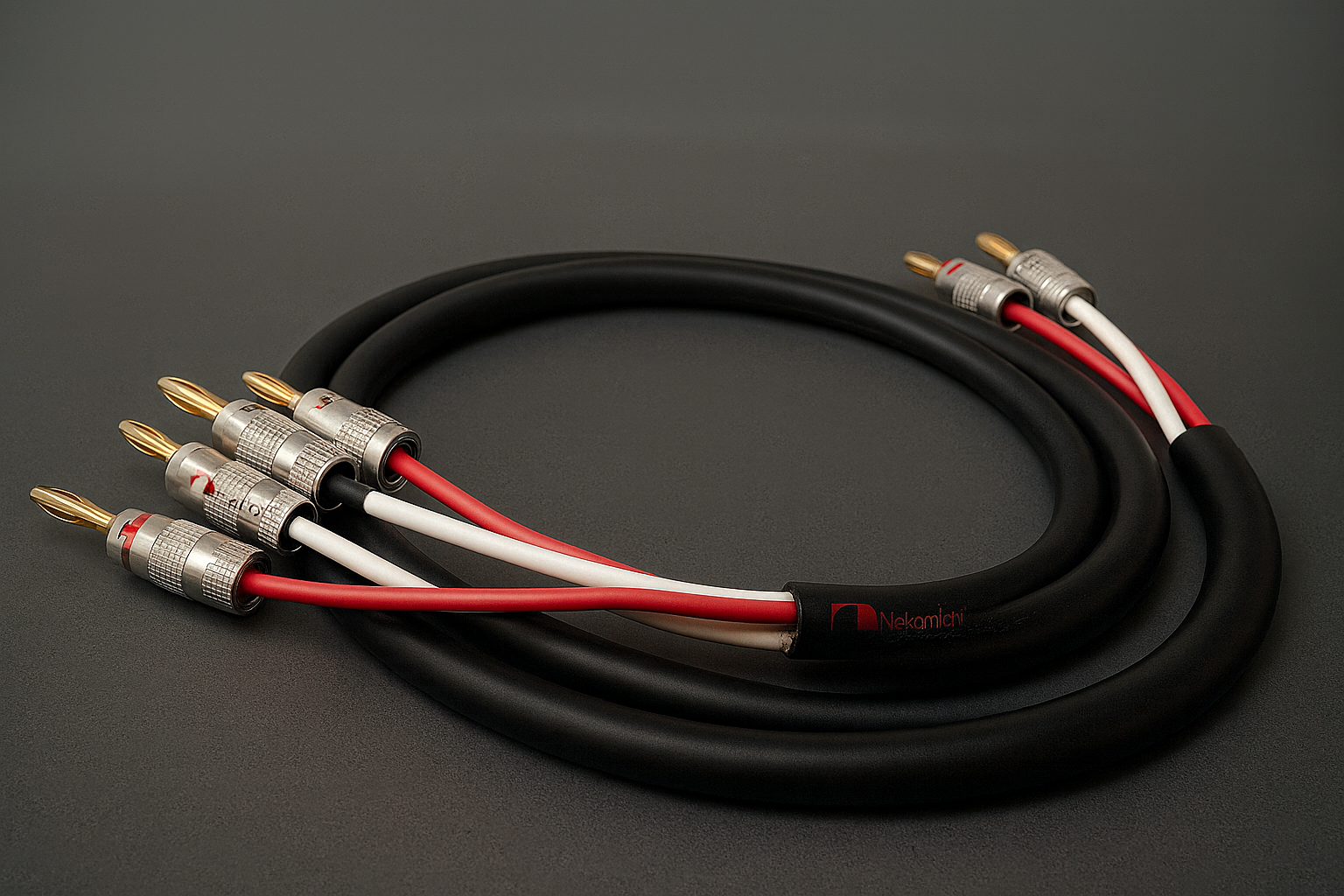 카나레4S11G 무산소동 스피커케이블 바이와이어링 바나나-바나나 제작 165,000원