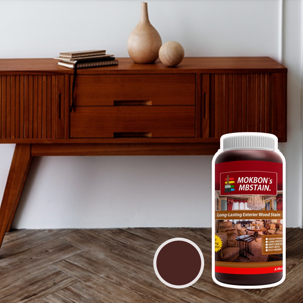 엠비스테인 오일스테인 우드스테인 목재용 페인트 1L, 1개, 1L, 멀바우(신제품) 13,000원