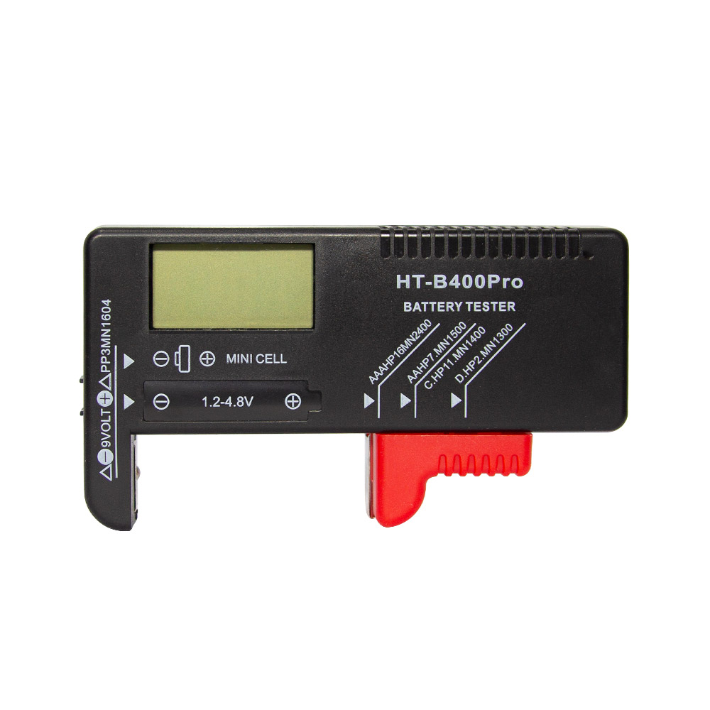 에이치디탑 리튬이온 건전지 디지털 배터리측정 테스터기 HT-B400Pro, 1개 9,000원