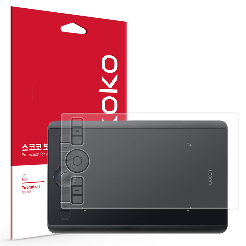 스코코 하이브리드 태블릿 액정보호필름 세트 13,200원