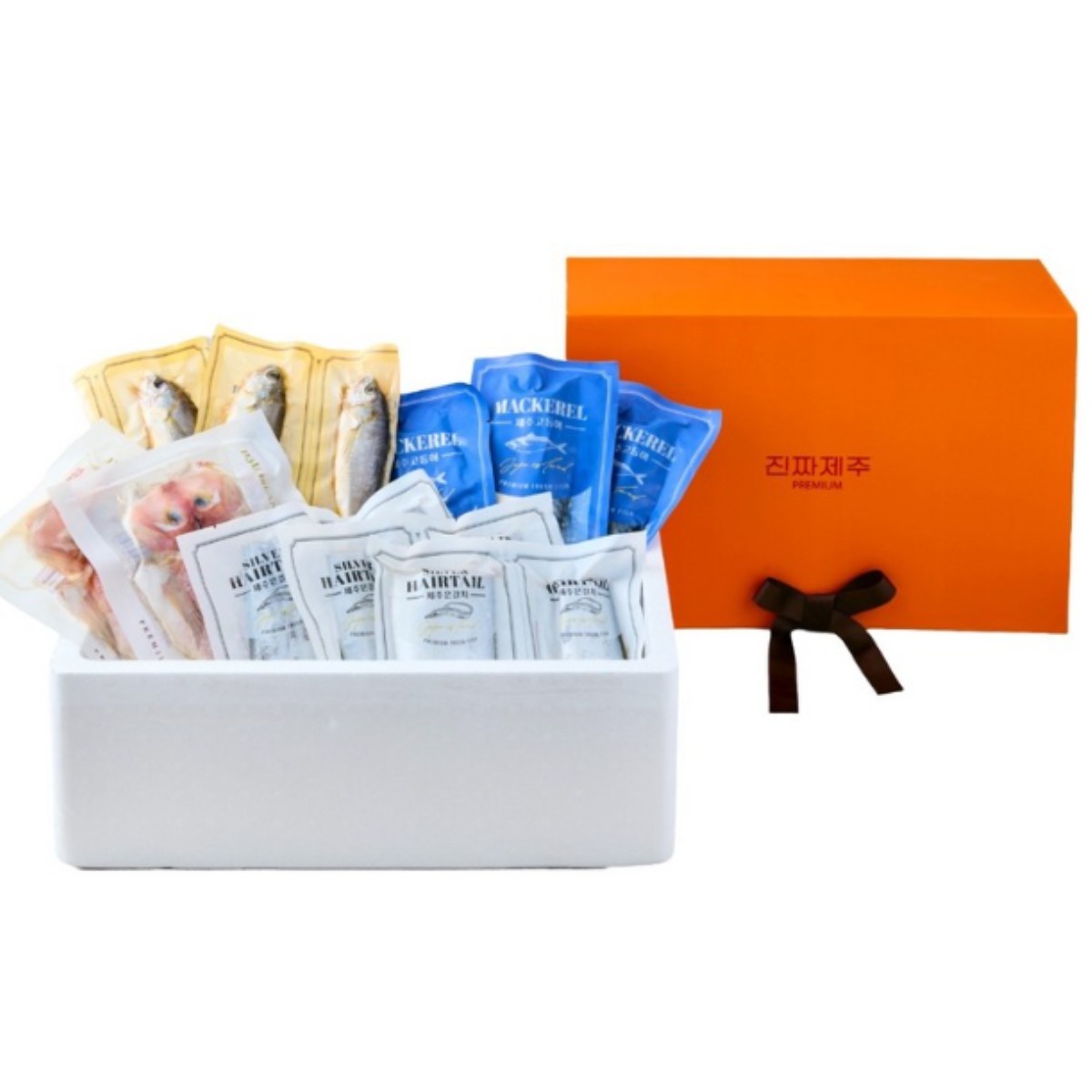 진짜제주 생선선물세트 설선물세트 갈치 선물세트 특대, 1박스, 실속세트(특대갈치4토막,옥돔소1+고등어3쪽)그레이박스 119,900원