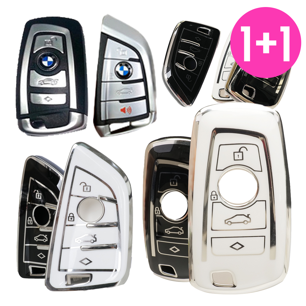 바이어블 1+1 BMW 3버튼 4버튼 TPU 풀커버 키케이스 키홀더 키커버 / X 3 5 7 시리즈 X3 X5 X6 X7 9,900원