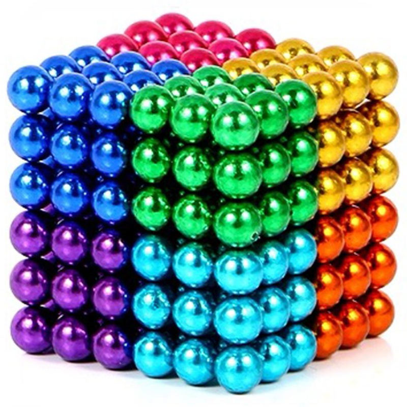 GouRealm 5mm 자석볼 네오큐브 마그네틱볼, 레인보우8색, 1개 11,600원